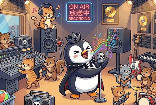 鳴り止まない、青い旋律。